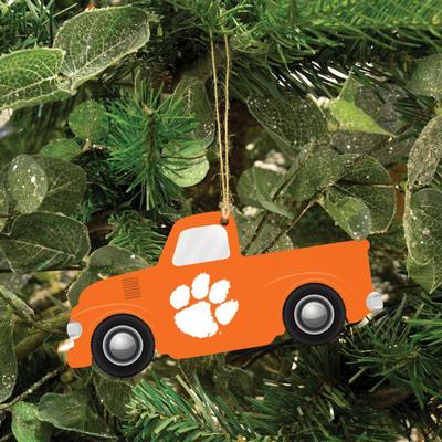 Clemson Truck Ornament