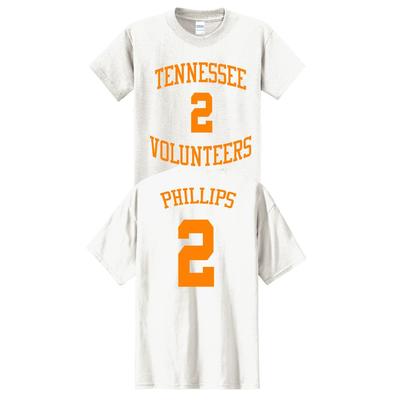 Tennessee Basketball Julian Phillips Shirsey Tee