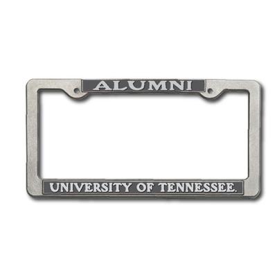 Tennessee Alumni Pewter License Plate Frame