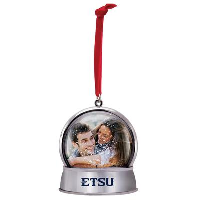 ETSU Magnetic Photo Snow Globe Ornament