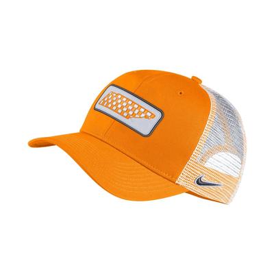 Tennessee Nike C99 Checkerboard State Trucker Adjustable Cap
