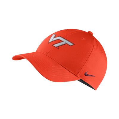 Virginia Tech Nike Legacy 91 Dri-Fit Adjustable Cap TEAM_ORANGE