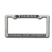  Lsu Tigers Pewter License Plate Frame