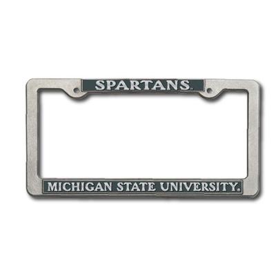 Michigan State Pewter License Plate Frame