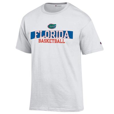 Florida Champion Logo Over Basketball Tee