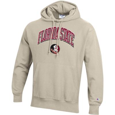 Florida State Champion Reverse Weave Hoodie OATMEAL