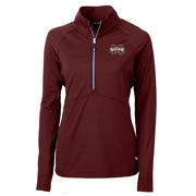  Mississippi State Cutter & Buck Adapt Eco Half Zip Pullover