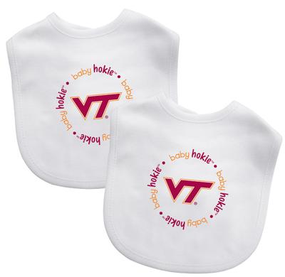 Virginia Tech 2 Pack Baby Bibs