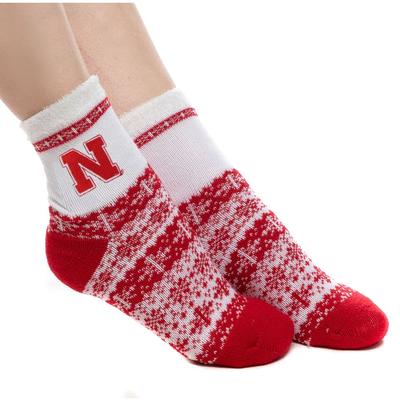 Nebraska Holiday Socks