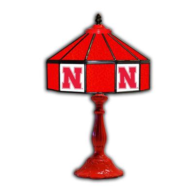 Nebraska Glass Table Lamp