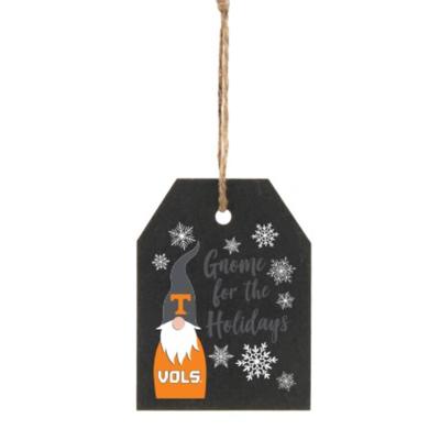 Tennessee Gnome for the Holidays Slate Ornament