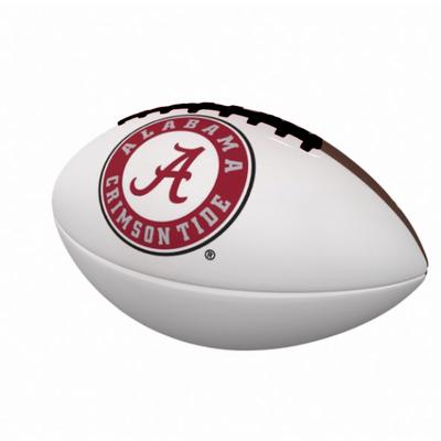 Alabama Logo Brands MINI Autograph Football