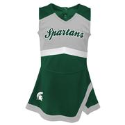  Michigan State Toddler Cheerleader 2- Piece Dress Set