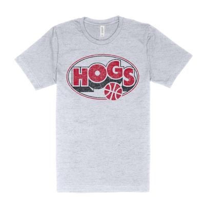 Arkansas B-Unlimited Hogs in Oval Short Sleeve Tee