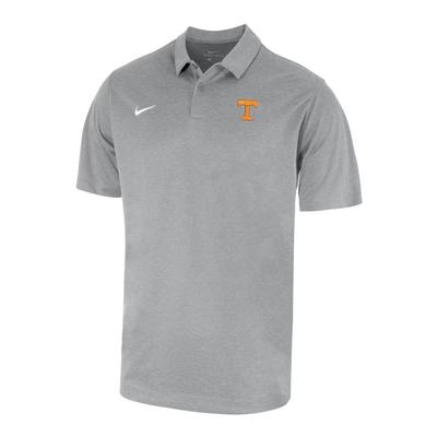 Tennessee Nike Heather Polo FLAT_SILVER
