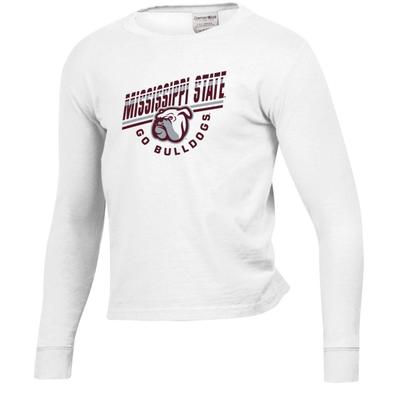 Mississippi State YOUTH Comfort Wash Long Sleeve Tee