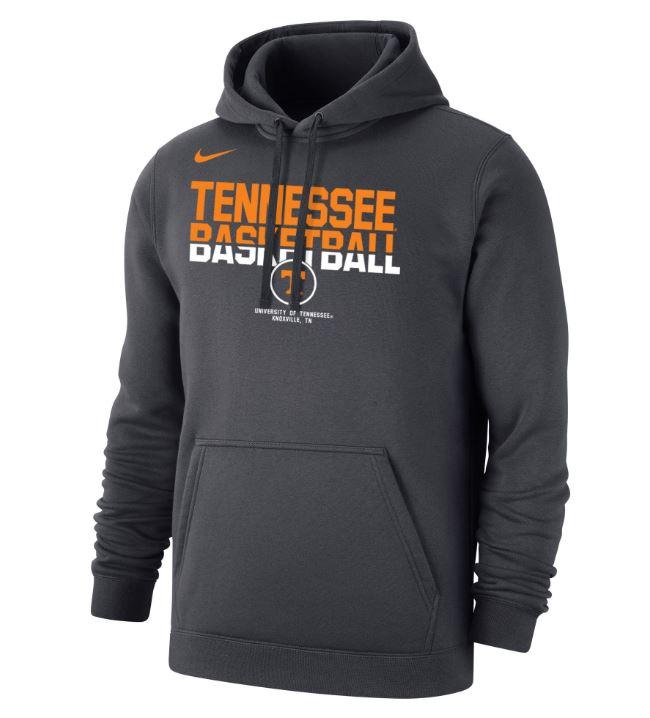 Nike Men's Tennessee Volunteers Tennessee Orange Spotlight Basketball Pullover Hoodie, XXL