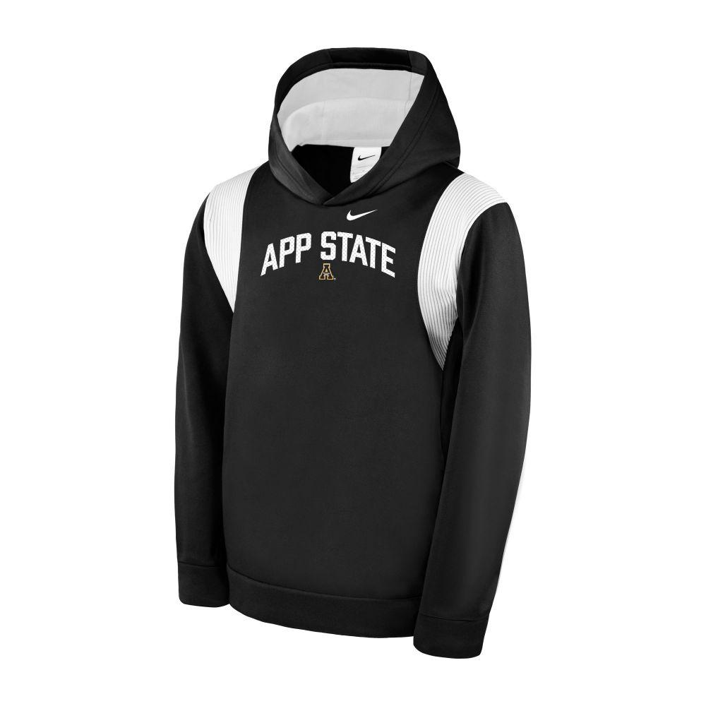 App | Appalachian State Nike YOUTH Arch Therma Fleece Hoodie | Alumni Hall