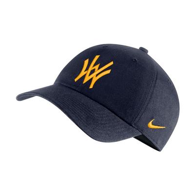 West Virginia Vault Nike H86 Logo Campus Adjustable Cap