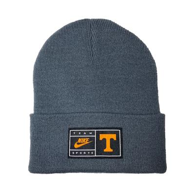 Tennessee Nike Cuff Knit Beanie Woven Label