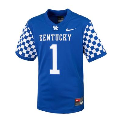Kentucky Nike Kids #1 Replica Football Jersey