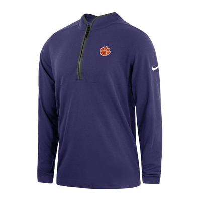 Clemson Nike Golf Victory 1/2 Zip ORCHID