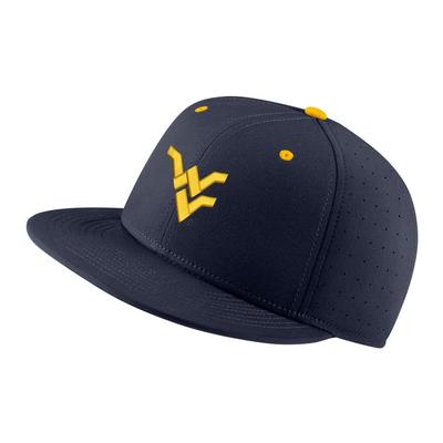 West Virginia Nike Aero Fitted Baseball Cap