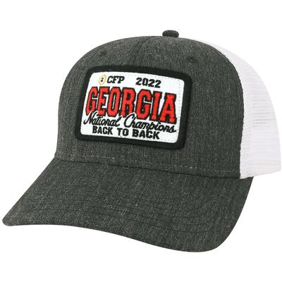 Georgia 2022 National Champions Legacy Back to Back MPS Trucker Hat