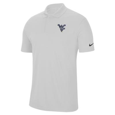 West Virginia Nike Golf Victory Solid Polo