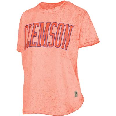 Clemson Pressbox Southlawn Sunwashed Tee
