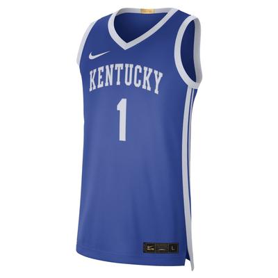 Kentucky Nike Limited Road Basketball Jersey