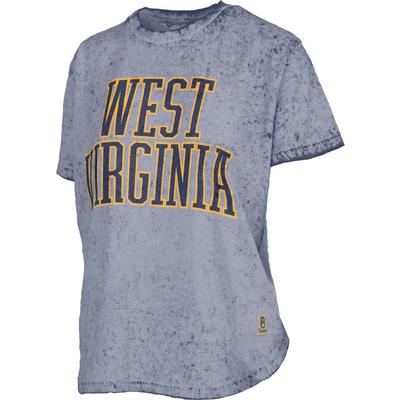 West Virginia Pressbox Southlawn Sunwashed Tee