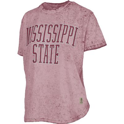 Mississippi State Pressbox Southlawn Sunwashed Tee