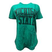  Michigan State Pressbox Southlawn Sunwashed Tee