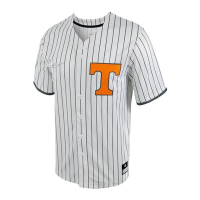 Tennessee Nike Replica Pinstripe Baseball Jersey