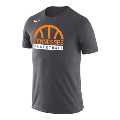 Tennessee Nike Dri-Fit Legend Half Basketball Tee