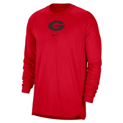 Georgia Nike Spotlight Long Sleeve Top