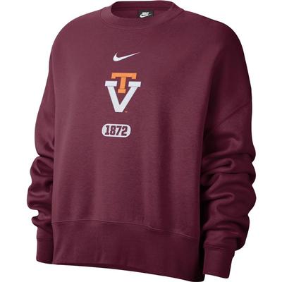 Virginia Tech Nike Women's Everyday Campus Sweatshirt