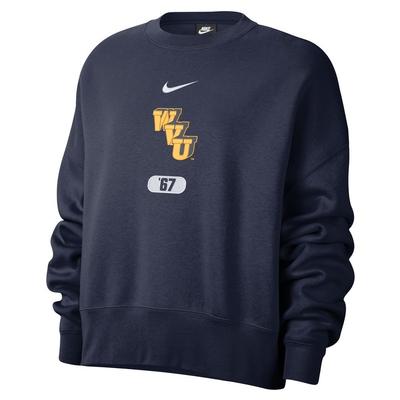West Virginia Nike Women's Everyday Campus Sweatshirt