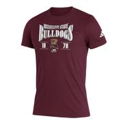  Mississippi State Adidas Vault Along The Shadows Blend Tee