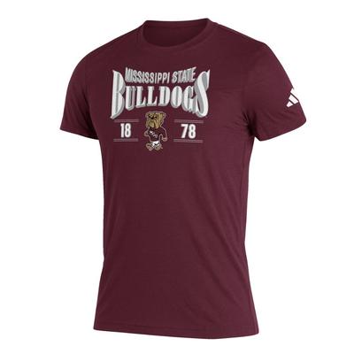Mississippi State Adidas Vault Along the Shadows Blend Tee