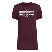  Mississippi State Adidas Youth Miss State Bulldogs Fresh Tee