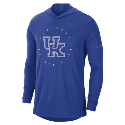 Kentucky Nike Men's College Dri-Fit T Shirt Hoodie