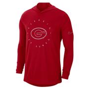  Georgia Nike Men's College Dri- Fit T Shirt Hoodie
