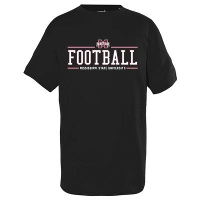 Mississippi State Garb YOUTH Football Bar Design Tee