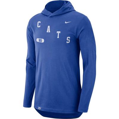 Kentucky Nike Men's College Dri-Fit Wordmark T-Shirt Hoodie