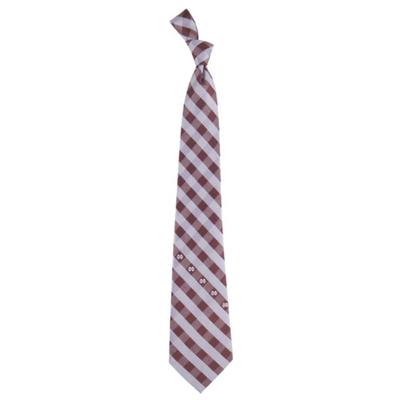 Mississippi State Eagle Wings Check Tie