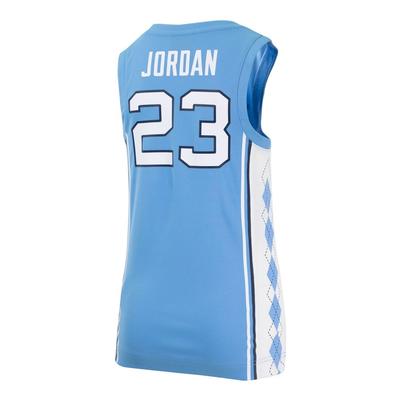 Carolina YOUTH Jordan Brand #23 Jordan Replica Basketball Jersey