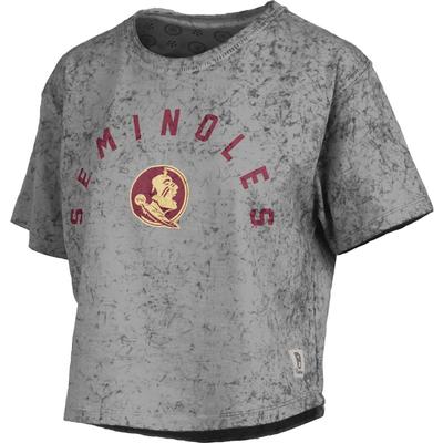 Florida State Pressbox Pacey Sunwashed Waist Length Tee