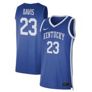  Kentucky Youth Nike # 23 Anthony Davis Replica Basketball Jersey